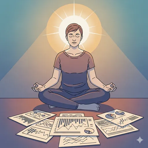 本質を見抜くことで、思考の深さを証明するリーダーのイラスト