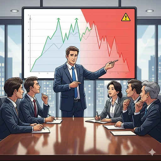 根拠ある「懸念」報告を通じて、チームの信頼を築く様子を表すイラスト