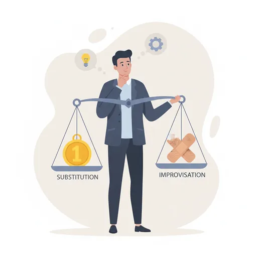 正しい言葉の選び方によって、問題解決の深度と意図を正確に伝えるリーダーのイラスト