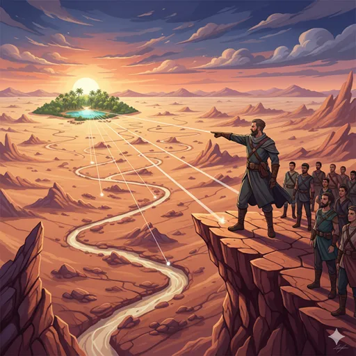 複雑な議論の最中に、「いずれにせよ」という言葉を使い、最終的な論理の収束へと導いているリーダーの姿