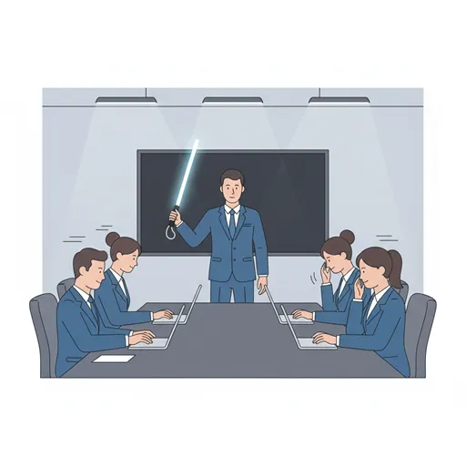 「さもなければ」の正しい使い分けを習得した人物が、論理的な強制力を操り、規律とリスク回避を両立させている様子