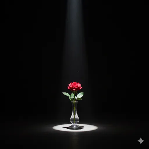 暗い舞台の上で、たった一人の演者だけを強烈に照らし出す一本のスポットライト。