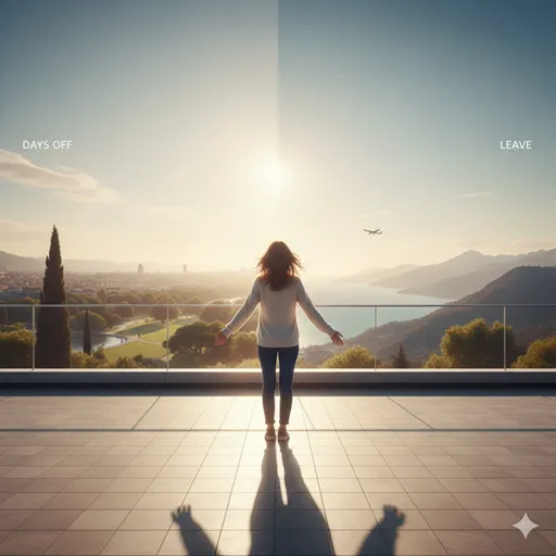 豊かな自然と洗練された都市生活が調和する中で、自分らしい休息のリズムを見つけた人物の晴れやかな表情。