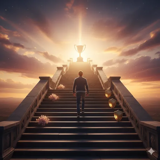 入選と佳作の証書を糧に、さらに高い階段を登り、頂上のトロフィーを目指して歩むクリエイターの道。