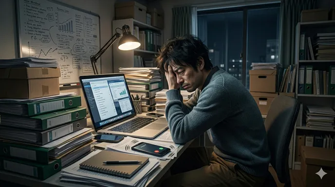 限界を超える負荷や無理な要求を表したイメージ