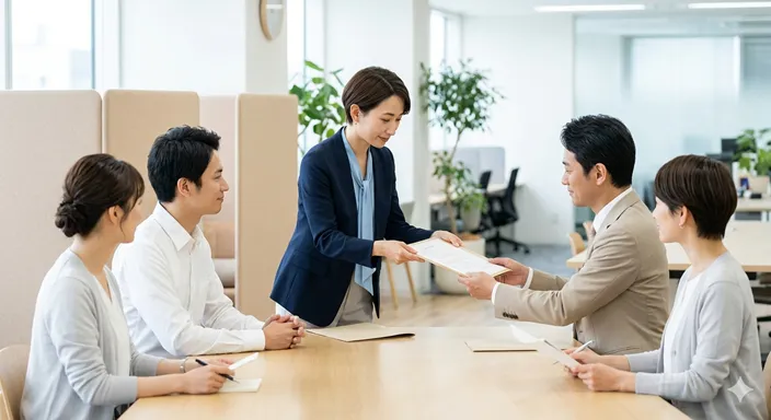重みのある丁寧な依頼と、柔らかな促しを場面に応じて使い分ける円滑なコミュニケーションのイメージ。